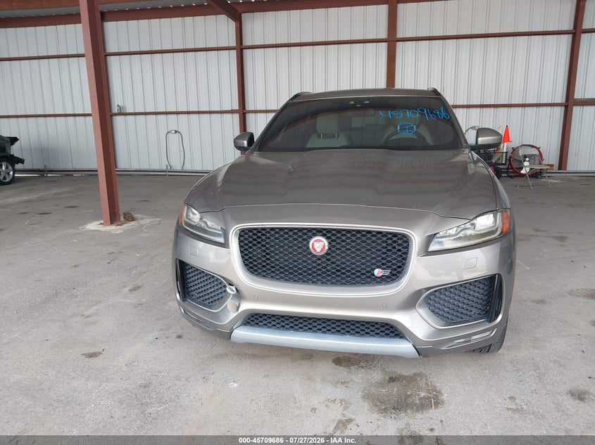2018 Jaguar F-pace VIN SADCM2FV3JA298706 IAAI salvage auction — NORMAL WEAR, Clear (Florida), sold $825 on 2026-07-29 (photo 6)