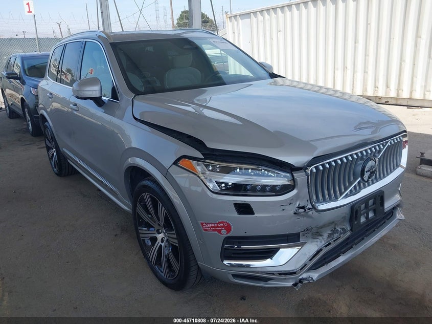 2024 Volvo XC90 Recharge VIN YV4H60CF2R1199123 — IAAI salvage auction photo