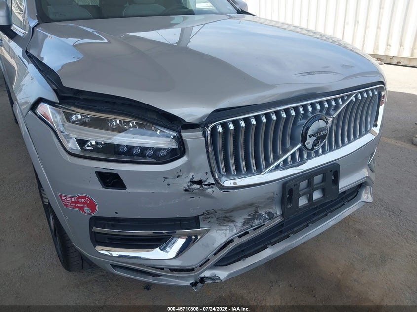 2024 Volvo Xc90 VIN YV4H60CF2R1199123 IAAI salvage auction — FRONT END, Wait Title, sold $26,150 on 2026-09-21 (photo 6)