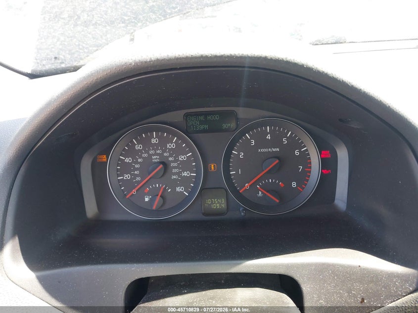 2010 Volvo S40 VIN YV1382MS3A2506399 IAAI salvage auction — NORMAL WEAR, Clear (Washington), sold $1,150 on 2026-08-19 (photo 7)