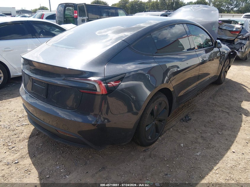 2026 Tesla Model 3 VIN 5YJ3E1EA8TF191016 IAAI salvage auction — FRONT END, Wait Title, sold $14,600 on 2026-10-04 (photo 4)