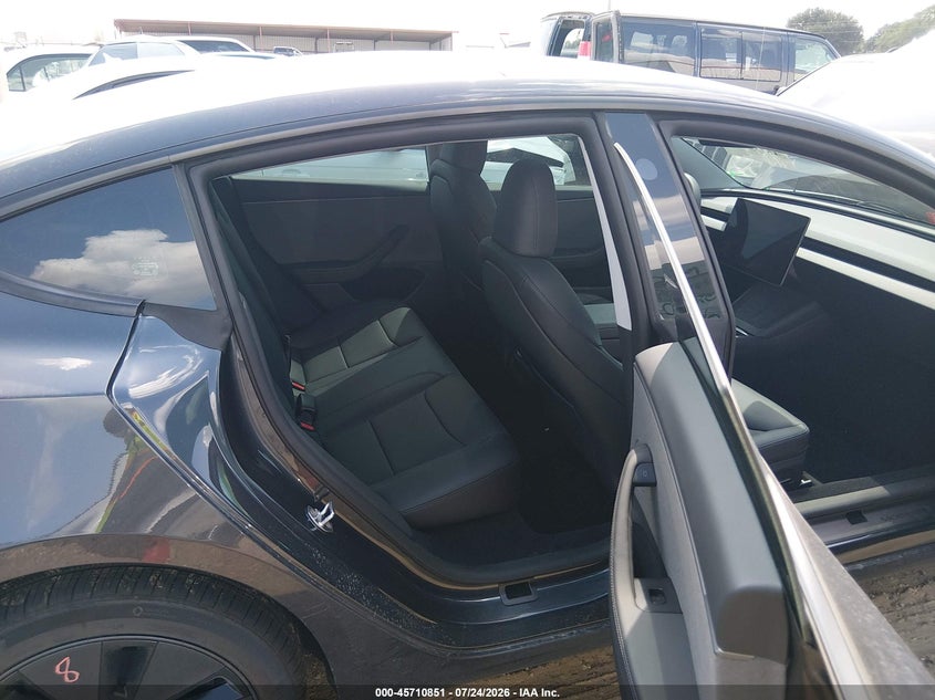 2026 Tesla Model 3 VIN 5YJ3E1EA8TF191016 IAAI salvage auction — FRONT END, Wait Title, sold $14,600 on 2026-10-04 (photo 8)