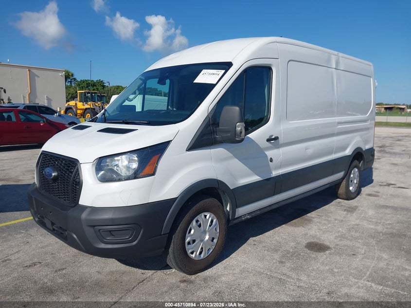 2023 Ford Transit-250 VIN 1FTBR1C81PKA70434 IAAI salvage auction — TRANSMISSION, Clear (Illinois), sold $9,950 on 2026-08-20 (photo 2)