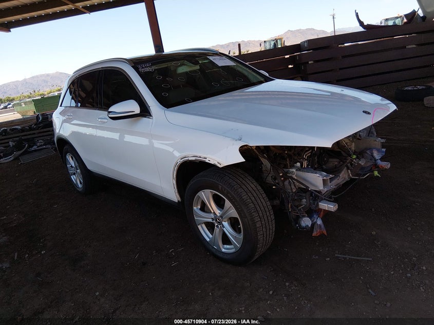 2018 Mercedes-benz Glc VIN WDC0G4KB8JV019010 IAAI salvage auction — FRONT END, Salvage Title, sold $6,700 on 2026-08-16 (photo 1)