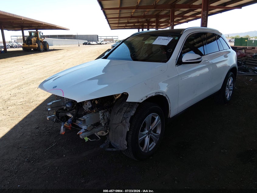 2018 Mercedes-benz Glc VIN WDC0G4KB8JV019010 IAAI salvage auction — FRONT END, Salvage Title, sold $6,700 on 2026-08-16 (photo 2)