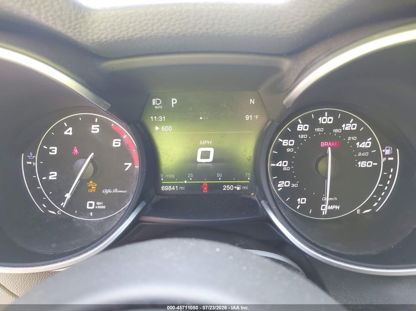 2018 Alfa romeo Stelvio VIN ZASFAKPN0J7B86661 IAAI salvage auction — FRONT END, Salvage - Greater Than 75% (Maryland), sold $4,825 on 2026-08-13 (photo 7)