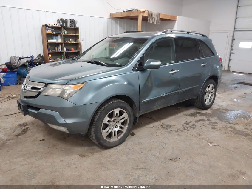 2007 Acura Mdx VIN 2HNYD28207H513032 IAAI salvage auction — LEFT SIDE, Regular (South Dakota), sold $925 on 2026-09-15 (photo 2)
