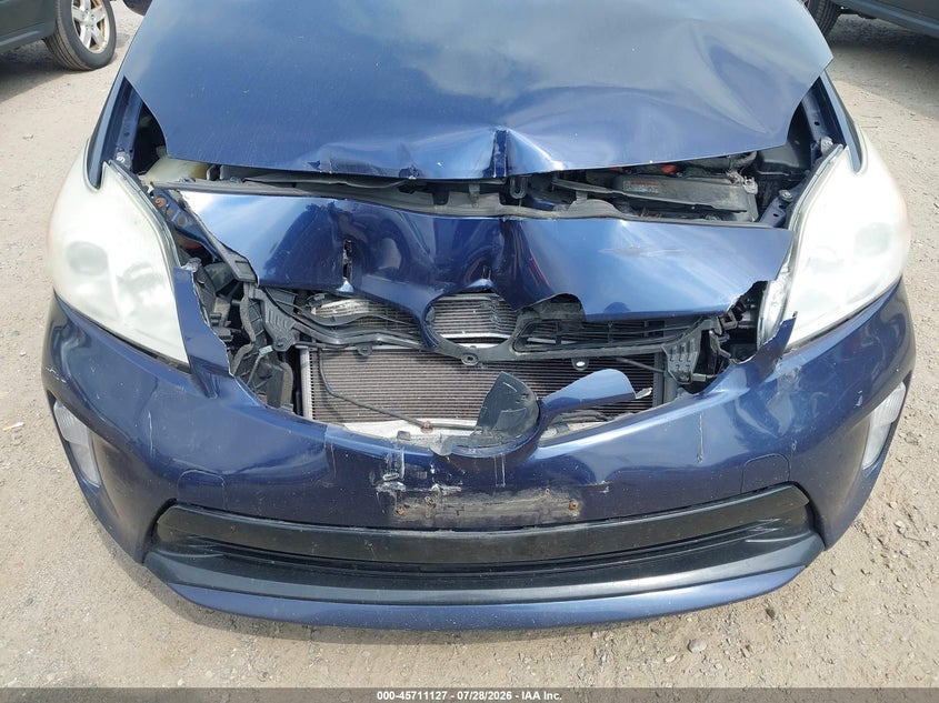 2013 Toyota Prius VIN JTDKN3DU1D0351014 IAAI salvage auction — FRONT END, Clear (Massachusetts), sold $675 on 2026-08-03 (photo 6)