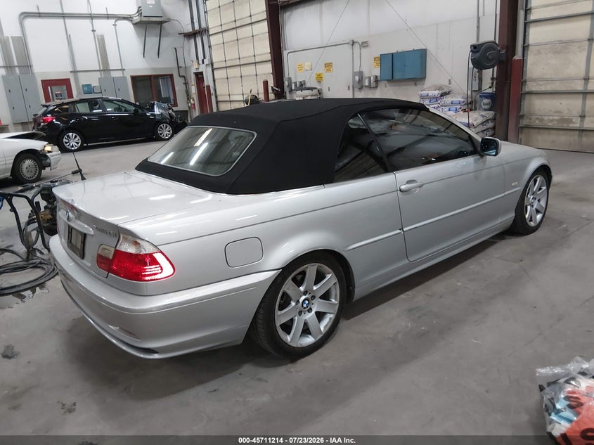 2002 BMW 3 series VIN WBABS33482PG85474 IAAI salvage auction — LEFT REAR, Salvage (Idaho), sold $250 on 2026-08-13 (photo 4)