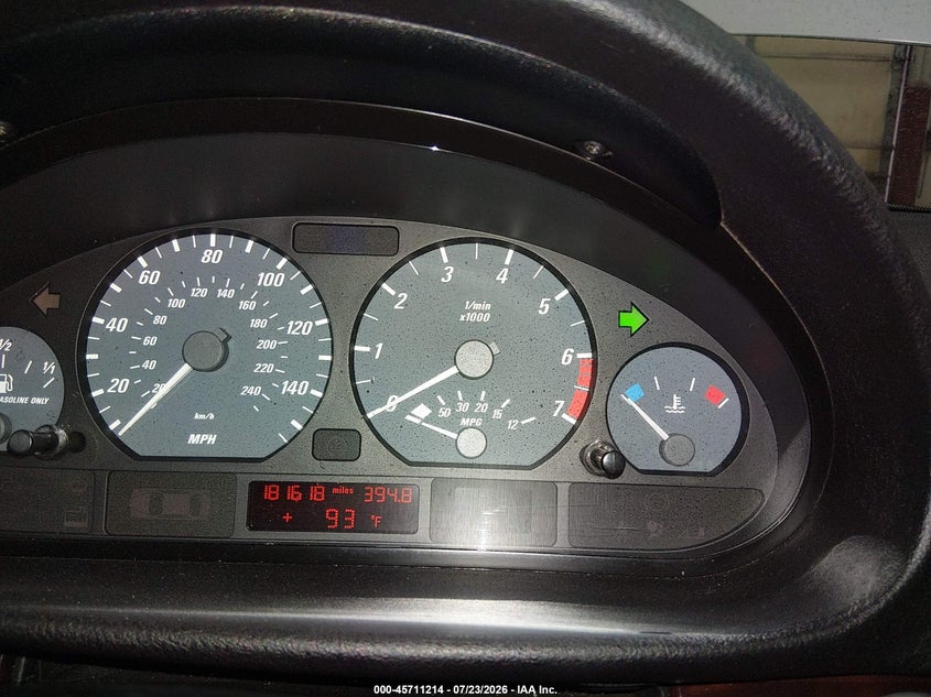 2002 BMW 3 series VIN WBABS33482PG85474 IAAI salvage auction — LEFT REAR, Salvage (Idaho), sold $250 on 2026-08-13 (photo 7)
