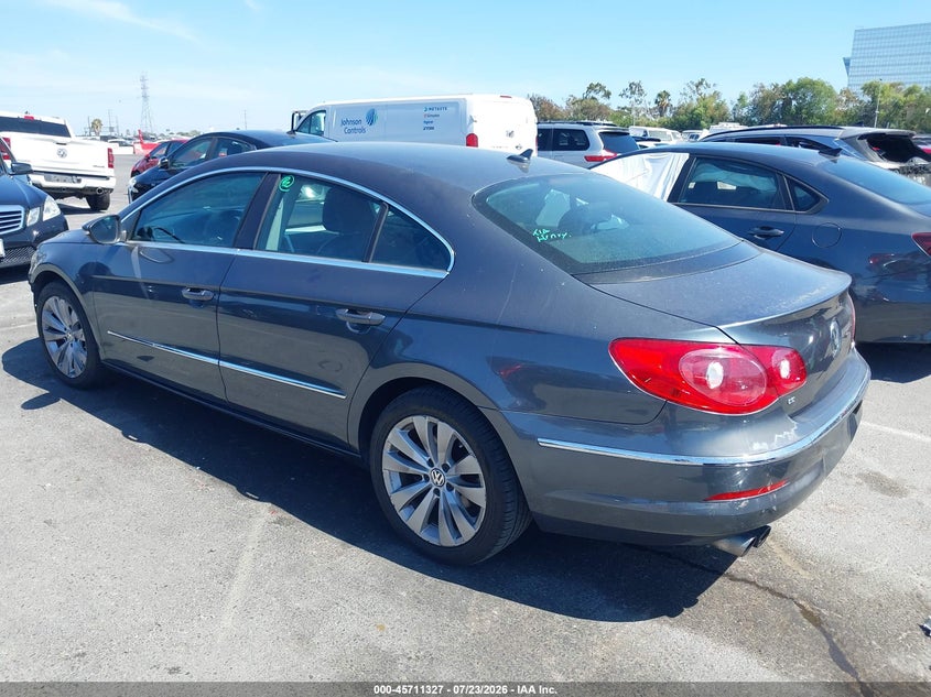 2012 Volkswagen Passat cc VIN WVWMP7AN5CE504390 IAAI salvage auction — FRONT END, Wait Title, sold $1,300 on 2026-08-20 (photo 3)