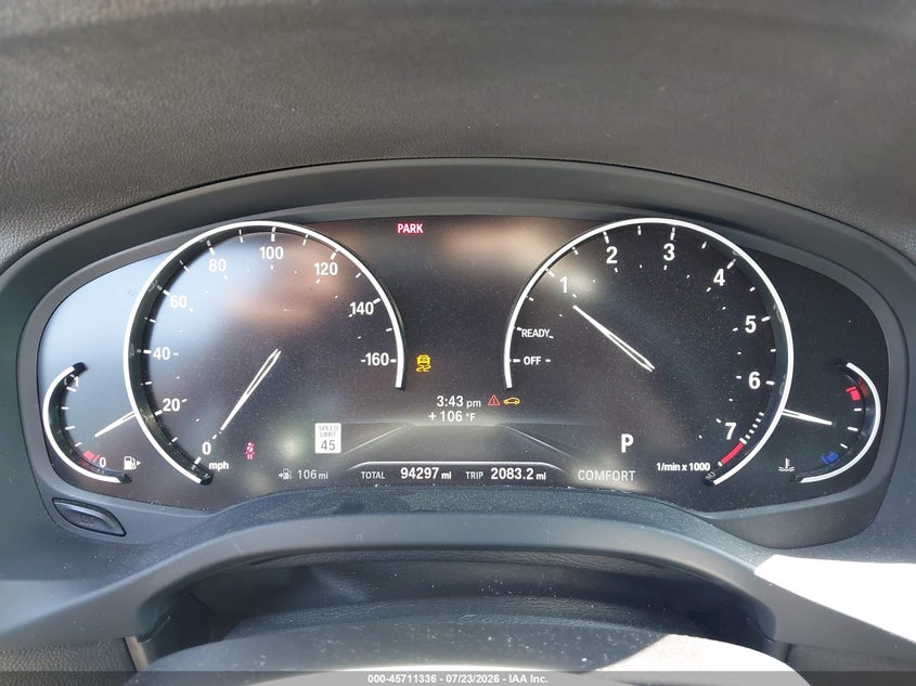 2021 BMW X3 VIN 5UXTY3C02M9E13379 IAAI salvage auction — RIGHT REAR, Wait Title, sold $10,500 on 2026-10-06 (photo 7)