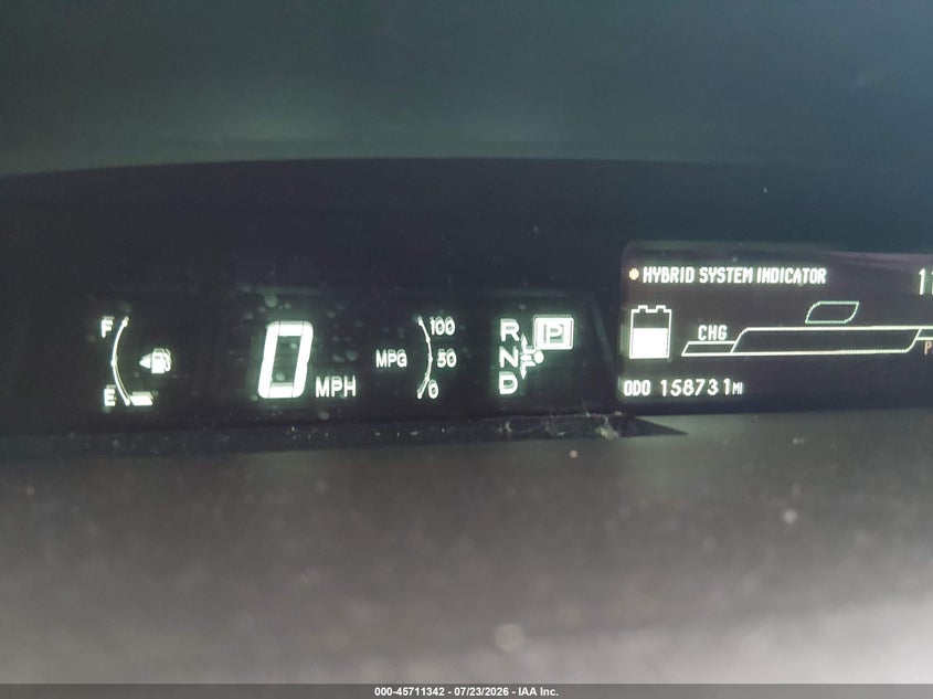 2010 Toyota Prius VIN JTDKN3DU8A5193947 IAAI salvage auction — NORMAL WEAR, Clear-Dealer Only (Arizona), sold $700 on 2026-07-28 (photo 7)