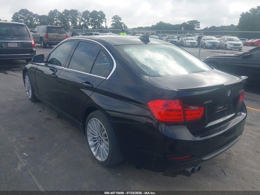 2014 BMW 3er VIN WBA3B5G53ENS10119 IAAI salvage auction — NORMAL WEAR, Bill Of Sale (Georgia), sold $1,350 on 2026-08-19 (photo 3)