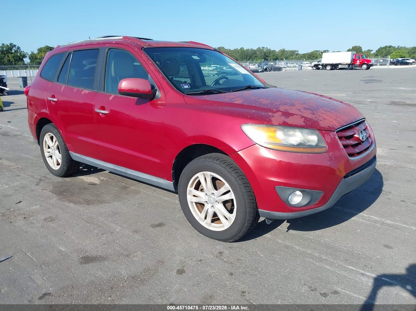 2011 Hyundai Santa fe VIN 5XYZK4AG7BG049262 IAAI salvage auction — NORMAL WEAR, Clear (Florida), sold $125 on 2026-07-29 (photo 1)