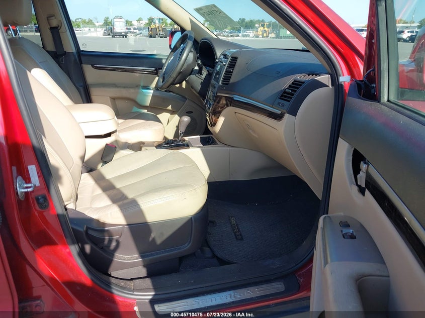 2011 Hyundai Santa fe VIN 5XYZK4AG7BG049262 IAAI salvage auction — NORMAL WEAR, Clear (Florida), sold $125 on 2026-07-29 (photo 5)