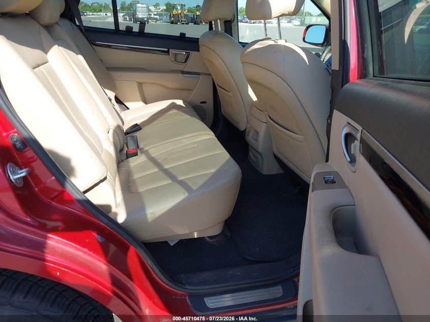 2011 Hyundai Santa fe VIN 5XYZK4AG7BG049262 IAAI salvage auction — NORMAL WEAR, Clear (Florida), sold $125 on 2026-07-29 (photo 8)