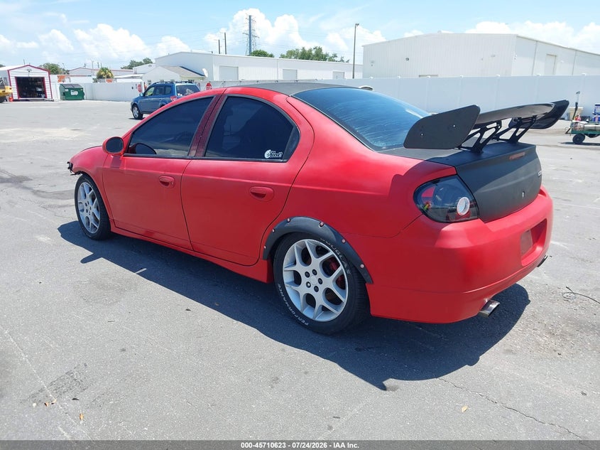 2005 Dodge Neon VIN 1B3AS66S45D286852 IAAI salvage auction — NORMAL WEAR, Clear (Florida), sold $2,075 on 2026-08-10 (photo 3)
