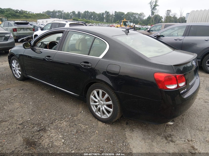 2007 Lexus Gs 350 VIN JTHCE96S670005076 IAAI salvage auction — NORMAL WEAR, Clear (New Jersey), sold $775 on 2026-09-05 (photo 3)