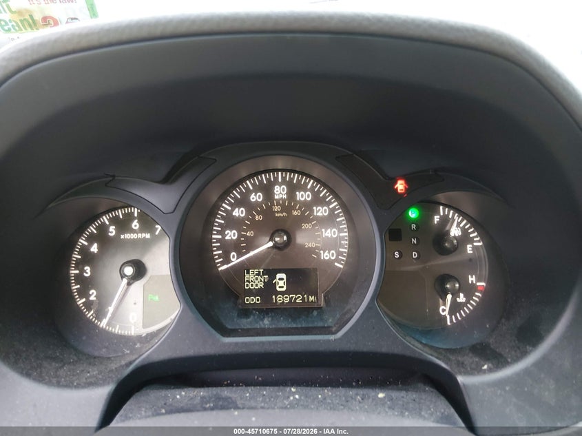2007 Lexus Gs 350 VIN JTHCE96S670005076 IAAI salvage auction — NORMAL WEAR, Clear (New Jersey), sold $775 on 2026-09-05 (photo 7)