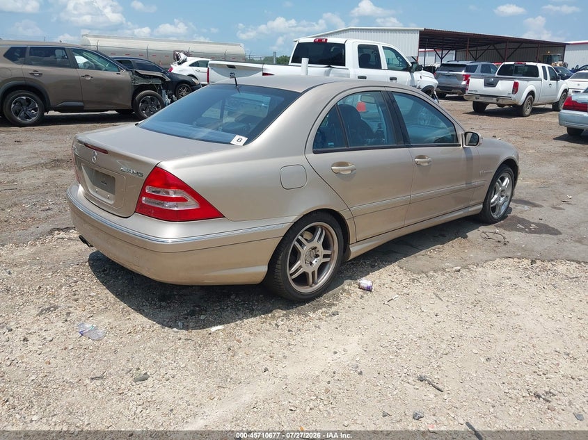 2003 Mercedes-benz C class VIN WDBRF65J03F364073 IAAI salvage auction — NORMAL WEAR, Clear (Mississippi), sold $5,550 on 2026-08-05 (photo 4)