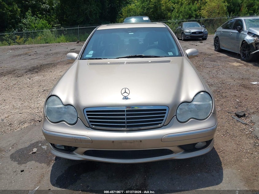 2003 Mercedes-benz C class VIN WDBRF65J03F364073 IAAI salvage auction — NORMAL WEAR, Clear (Mississippi), sold $5,550 on 2026-08-05 (photo 6)