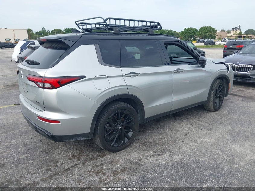 2024 Mitsubishi Outlander VIN JA4J3WA80RZ066702 IAAI salvage auction — FRONT END, Rebuildable (Florida), sold $7,000 on 2026-08-20 (photo 4)