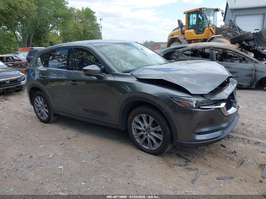 2021 Mazda Cx-5 VIN JM3KFBDM2M0309255 IAAI salvage auction — FRONT END, Salvage (Indiana), sold $6,500 on 2026-08-27 (photo 1)