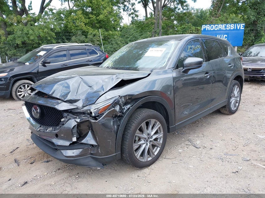 2021 Mazda Cx-5 VIN JM3KFBDM2M0309255 IAAI salvage auction — FRONT END, Salvage (Indiana), sold $6,500 on 2026-08-27 (photo 2)