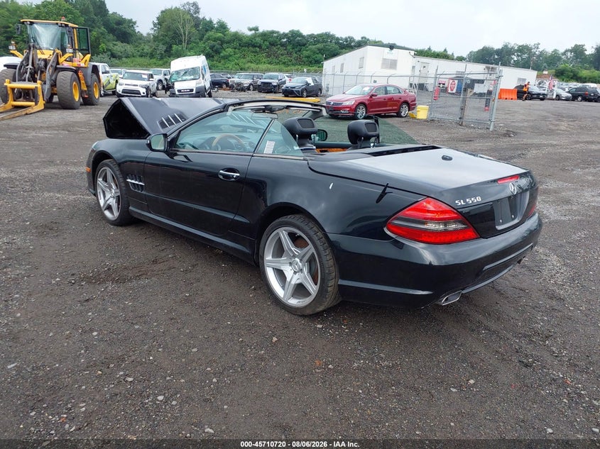2009 Mercedes-benz Sl-class VIN WDBSK71F29F144432 IAAI salvage auction — FRONT END, Salvage (Idaho), sold $2,250 on 2026-08-13 (photo 3)