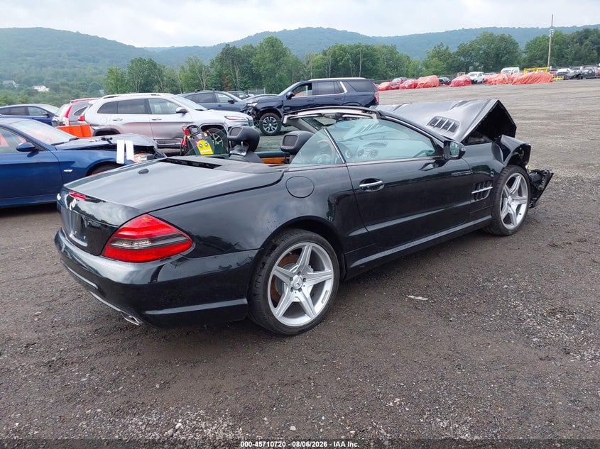 2009 Mercedes-benz Sl-class VIN WDBSK71F29F144432 IAAI salvage auction — FRONT END, Salvage (Idaho), sold $2,250 on 2026-08-13 (photo 4)