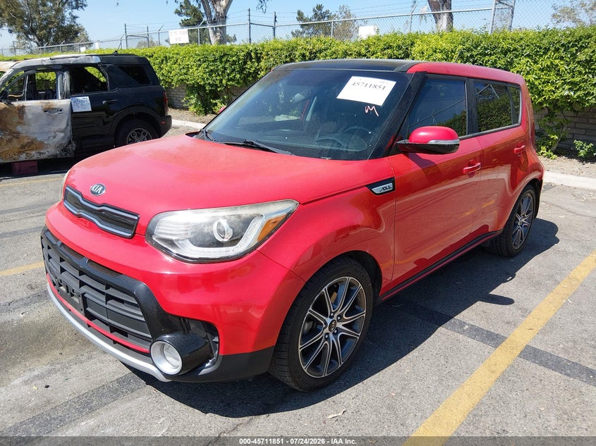 2018 Kia Soul VIN KNDJX3AA0J7519907 IAAI salvage auction — REAR END, Wait Title, sold $2,900 on 2026-08-24 (photo 2)