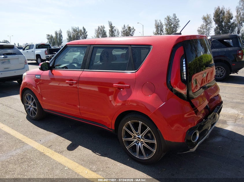 2018 Kia Soul VIN KNDJX3AA0J7519907 IAAI salvage auction — REAR END, Wait Title, sold $2,900 on 2026-08-24 (photo 3)