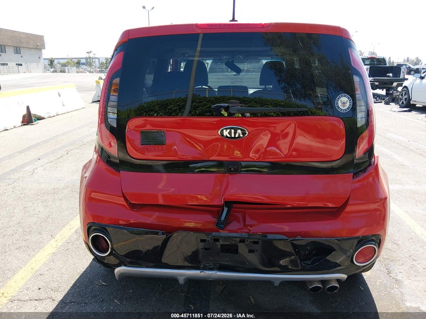 2018 Kia Soul VIN KNDJX3AA0J7519907 IAAI salvage auction — REAR END, Wait Title, sold $2,900 on 2026-08-24 (photo 6)