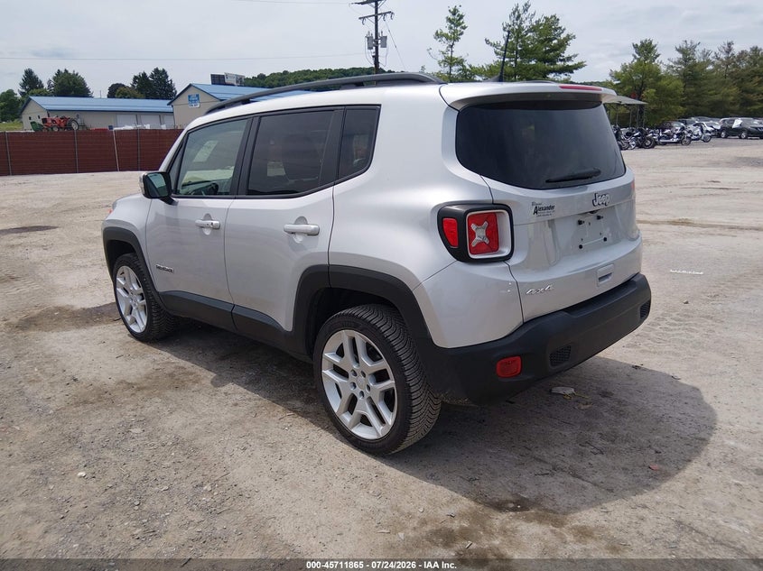 2021 Jeep Renegade VIN ZACNJDBBXMPM80960 IAAI salvage auction — SIDE, Salvage Title, sold $2,550 on 2026-08-14 (photo 3)