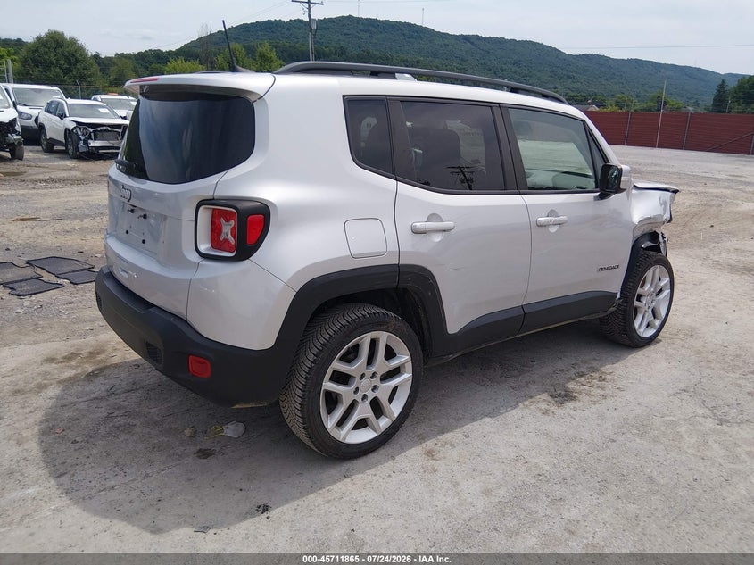 2021 Jeep Renegade VIN ZACNJDBBXMPM80960 IAAI salvage auction — SIDE, Salvage Title, sold $2,550 on 2026-08-14 (photo 4)