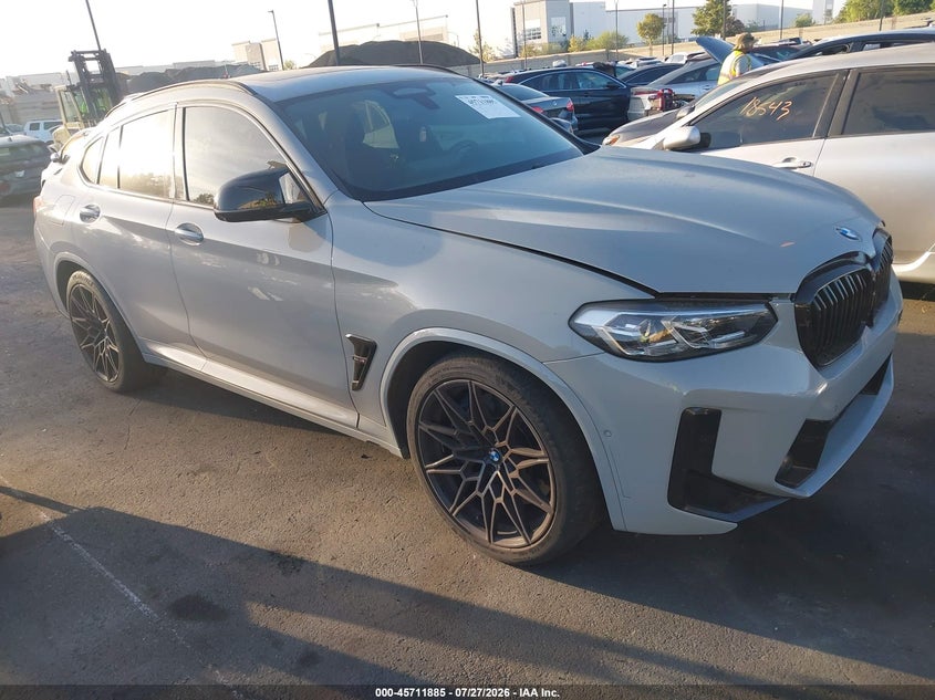 2022 BMW X4 m VIN 5YM23EC0XN9J54234 IAAI salvage auction — SIDE, Salvage Title, sold $31,325 on 2026-08-21 (photo 1)
