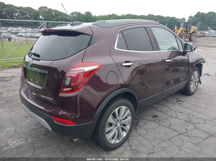 2018 Buick Encore VIN KL4CJASB2JB568927 IAAI salvage auction — RIGHT FRONT, Salvage (North Carolina), sold $575 on 2026-08-23 (photo 4)