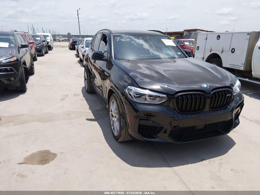 2021 BMW X3 m VIN 5YMTS0C03M9G14927 — IAAI salvage auction photo