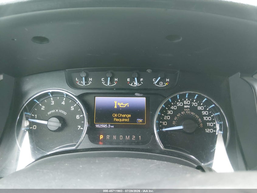 2012 Ford F-150 VIN 1FTFW1CT3CKE14824 IAAI salvage auction — REAR END, Salvage Title, sold $825 on 2026-09-05 (photo 7)