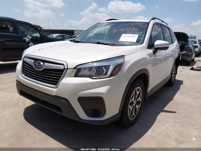 2020 Subaru Forester VIN JF2SKAJC9LH542500 IAAI salvage auction — RIGHT SIDE, Salvage Title, sold $4,650 on 2026-09-15 (photo 2)