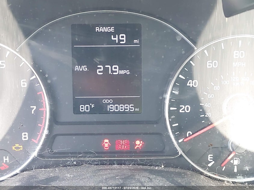 2017 Kia Forte VIN 3KPFK4A70HE080572 IAAI salvage auction — REAR END, Salvage (Illinois), sold $525 on 2026-08-24 (photo 7)