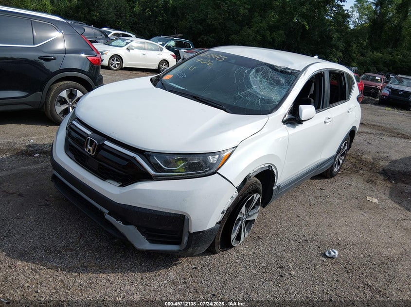 2021 Honda Cr-v VIN 7FARW2H73ME035615 IAAI salvage auction — FRONT END, Wait Title, sold $7,400 on 2026-08-19 (photo 2)