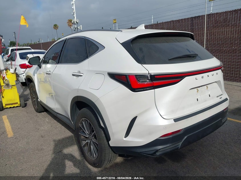 2024 Lexus Nx VIN JTJGKCEZ7R2024392 IAAI salvage auction — FRONT END, Salvage (California), sold $17,800 on 2026-08-24 (photo 3)