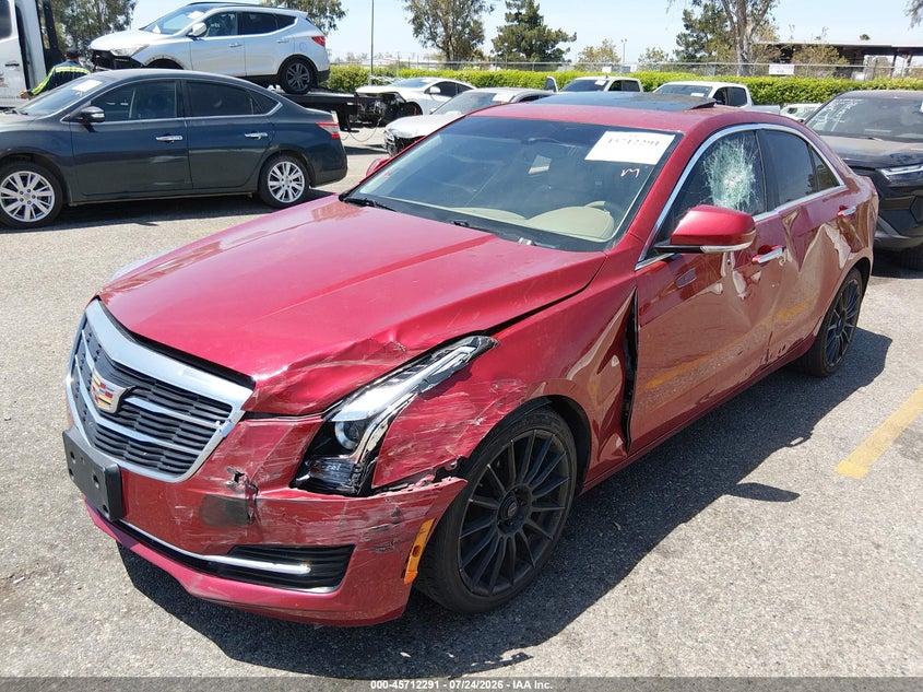 2015 Cadillac Ats VIN 1G6AH5RX2F0115754 IAAI salvage auction — LEFT SIDE, Wait Title, sold $2,325 on 2026-09-04 (photo 2)