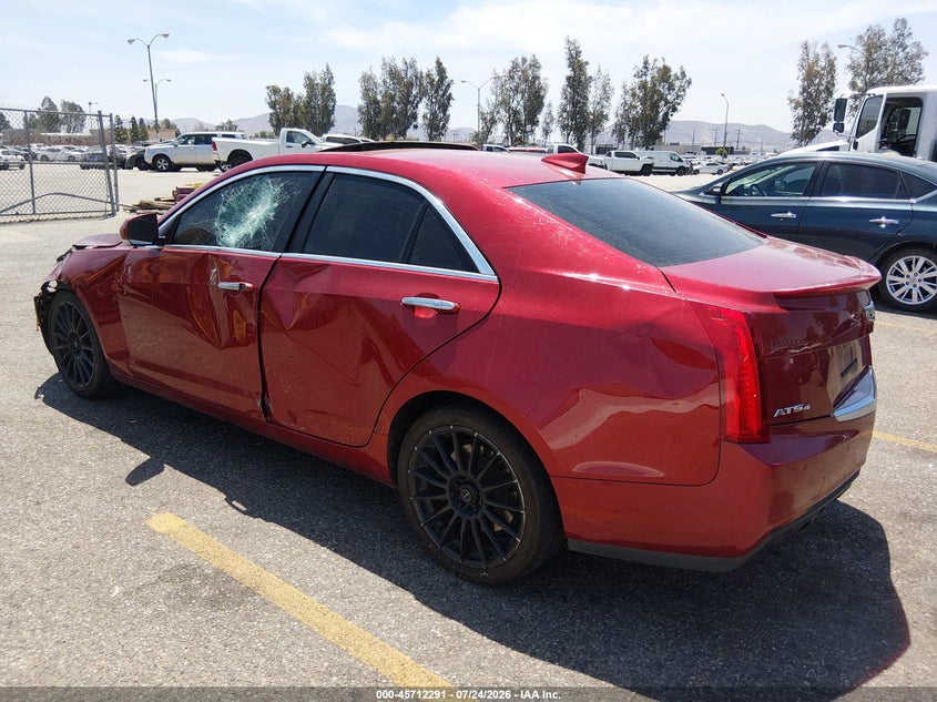 2015 Cadillac Ats VIN 1G6AH5RX2F0115754 IAAI salvage auction — LEFT SIDE, Wait Title, sold $2,325 on 2026-09-04 (photo 3)