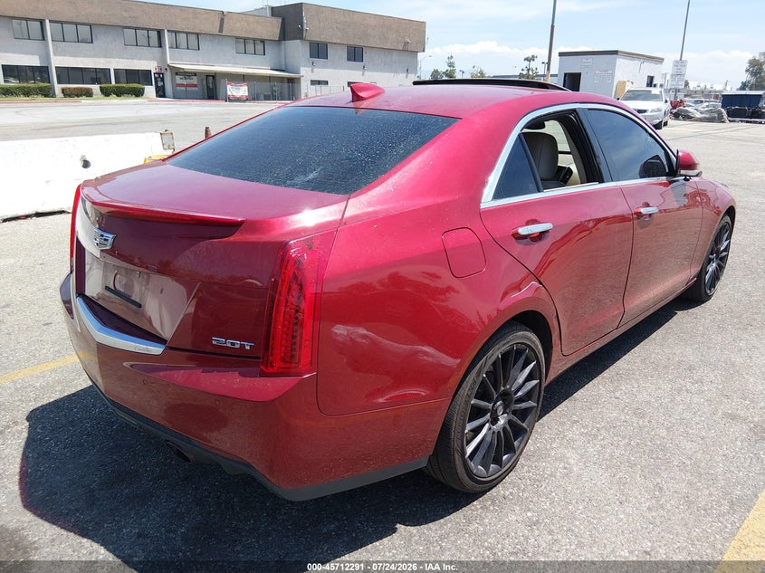 2015 Cadillac Ats VIN 1G6AH5RX2F0115754 IAAI salvage auction — LEFT SIDE, Wait Title, sold $2,325 on 2026-09-04 (photo 4)