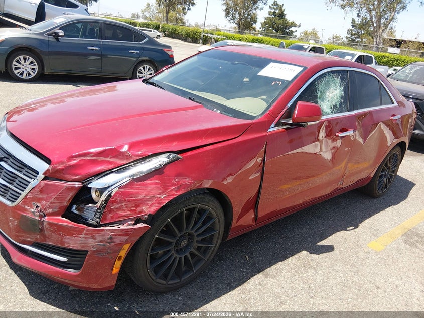 2015 Cadillac Ats VIN 1G6AH5RX2F0115754 IAAI salvage auction — LEFT SIDE, Wait Title, sold $2,325 on 2026-09-04 (photo 6)