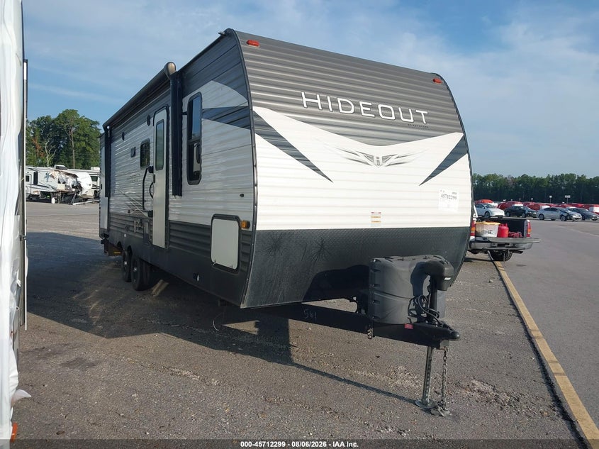 2021 Keystone 272bh VIN 4YDT27229M7251561 IAAI salvage auction — WATER/FLOOD, Salvage (South Carolina), sold $4,650 on 2026-09-02 (photo 1)
