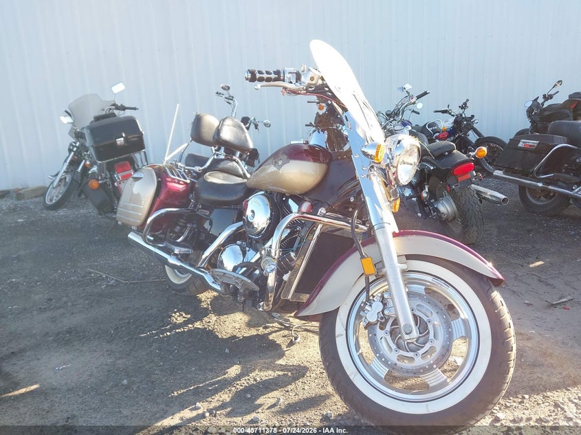 2003 Kawasaki Vn1500 VIN JKBVNAL103A021131 IAAI salvage auction — LEFT & RIGHT, Mv-907A (New York), sold $425 on 2026-09-15 (photo 1)